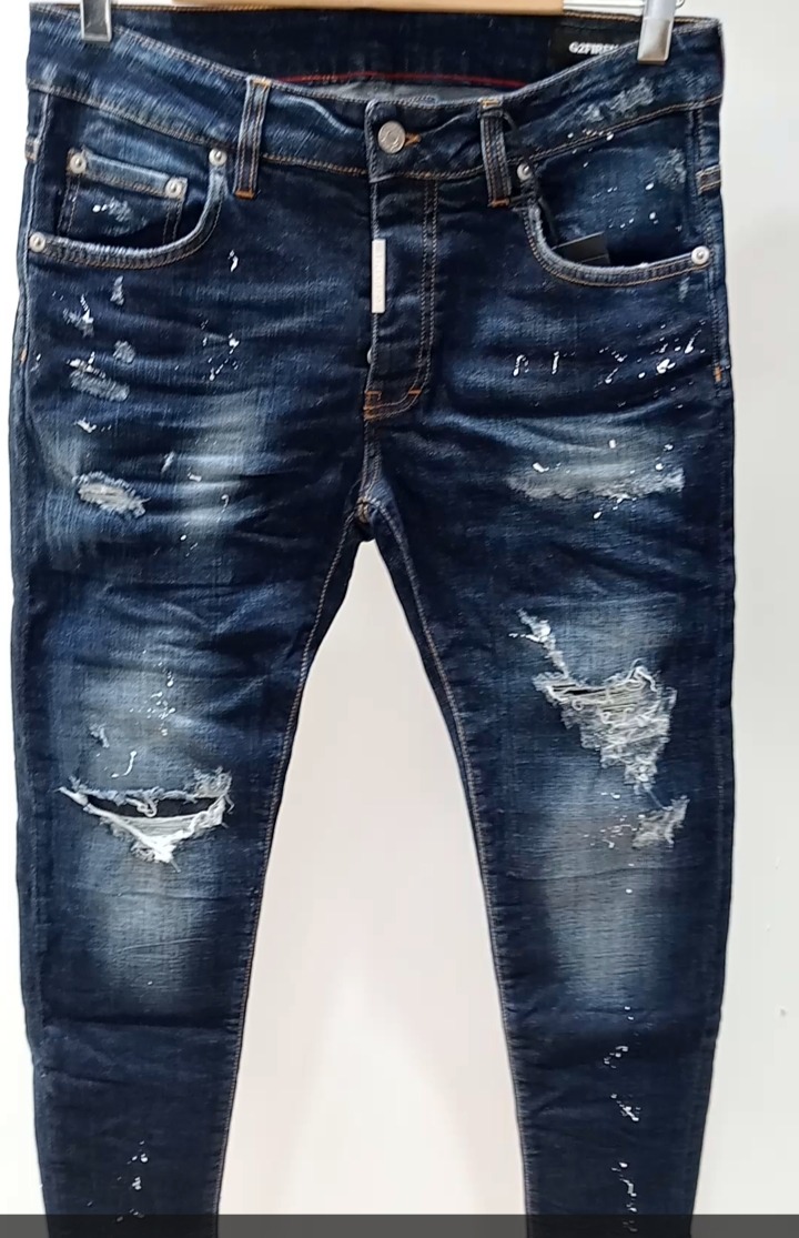 Jeans slim con rotture art. INDACO G2FIRENZE