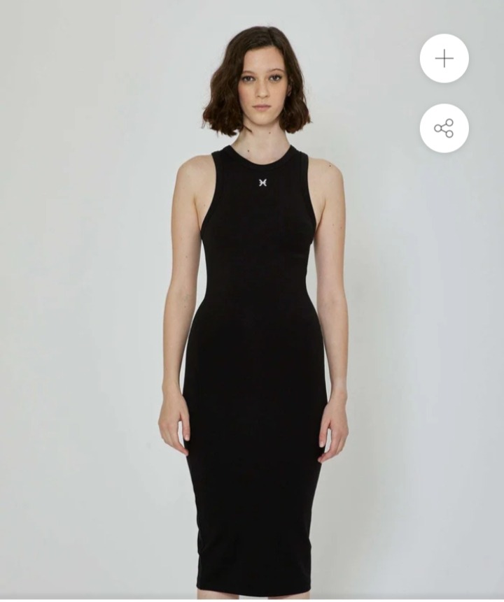 Vestito longuette in licra art. UWP24017 RICHMOND