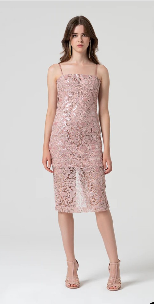 Abito corto in pizzo art.SD2008 FRACOMINA