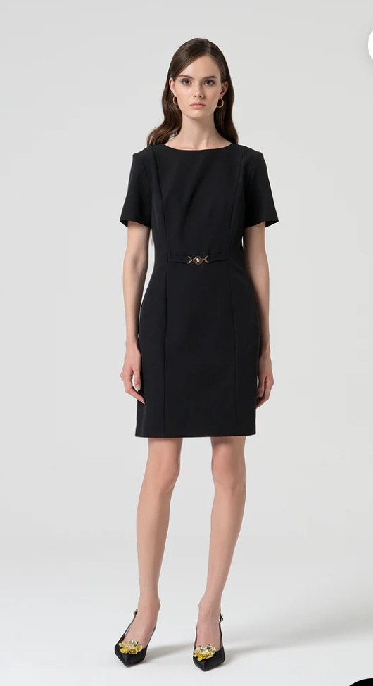 Vestito corto mezza manica art.SD1006 FRACOMINA