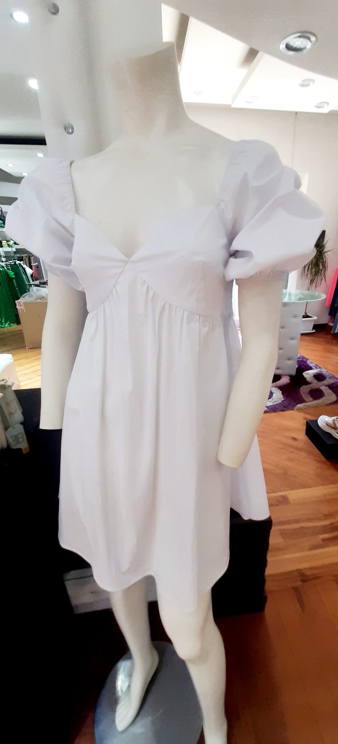 Abito corto in cotone art. PE25821 KORALLINE